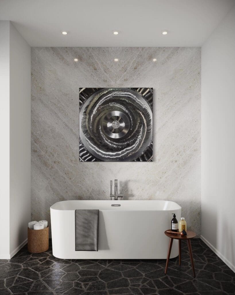 Every suite at Bowie House has at least two pieces of fine art. (Courtesy)