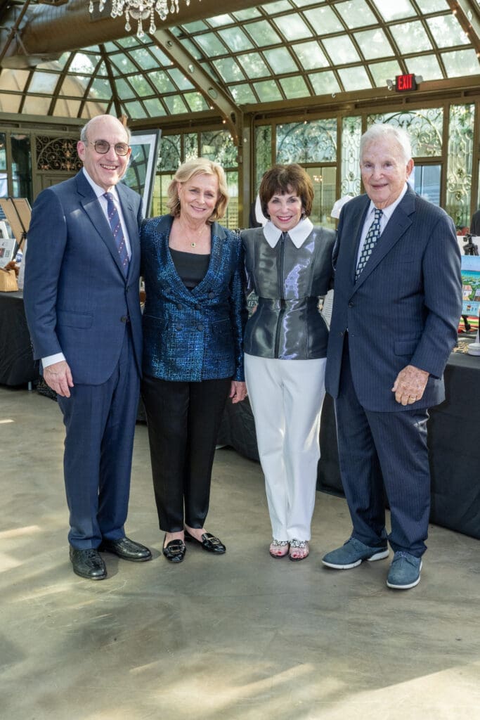 Benjamin & Joy Warren, B.J.  & Buddy Herz at The Bryan Museum gala (Photo by Jacob Power)