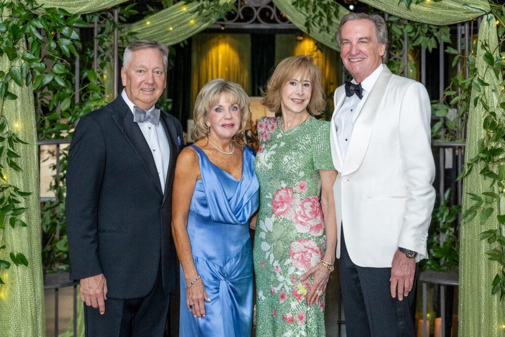 Chairs Steve & June Barth, honorees Vicki West & Ralph Burch at Stages 'Gala at The Gordy' (Photo by Jacob Power)