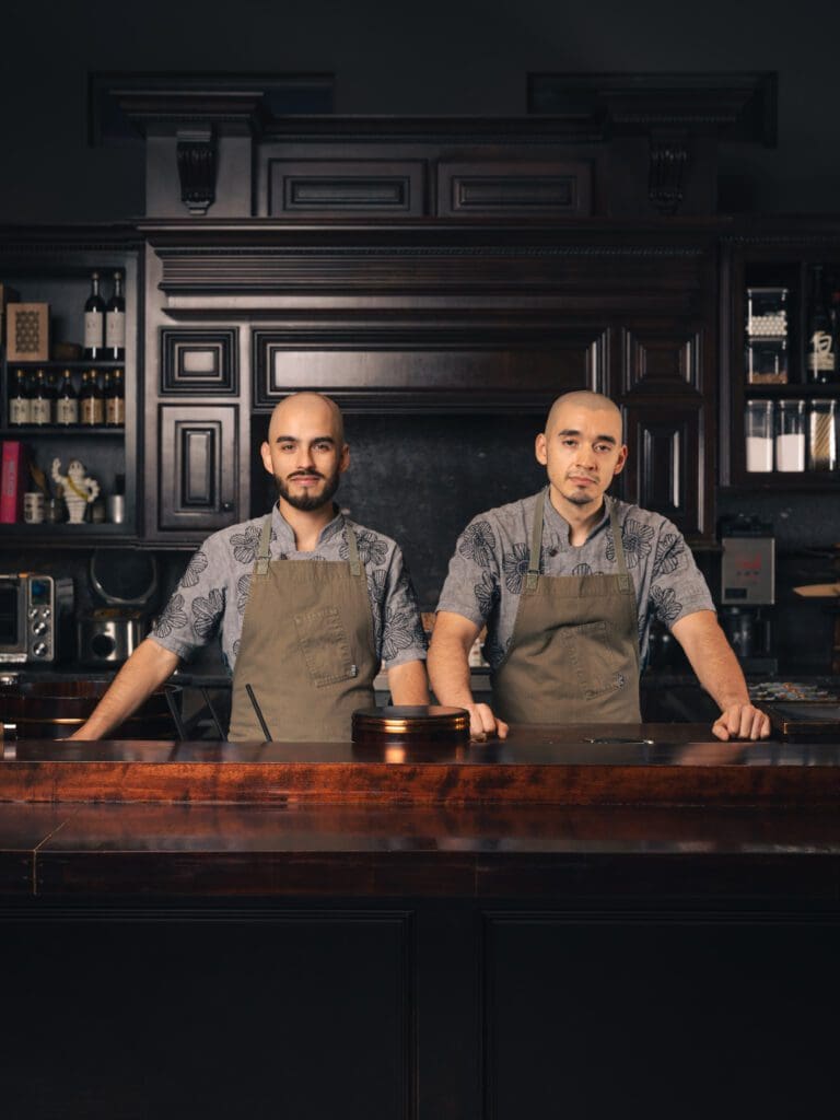 Toga chefs Luis Mercado (left) and Paolo Justo (right) are doing something different in the new Houston restaurant.