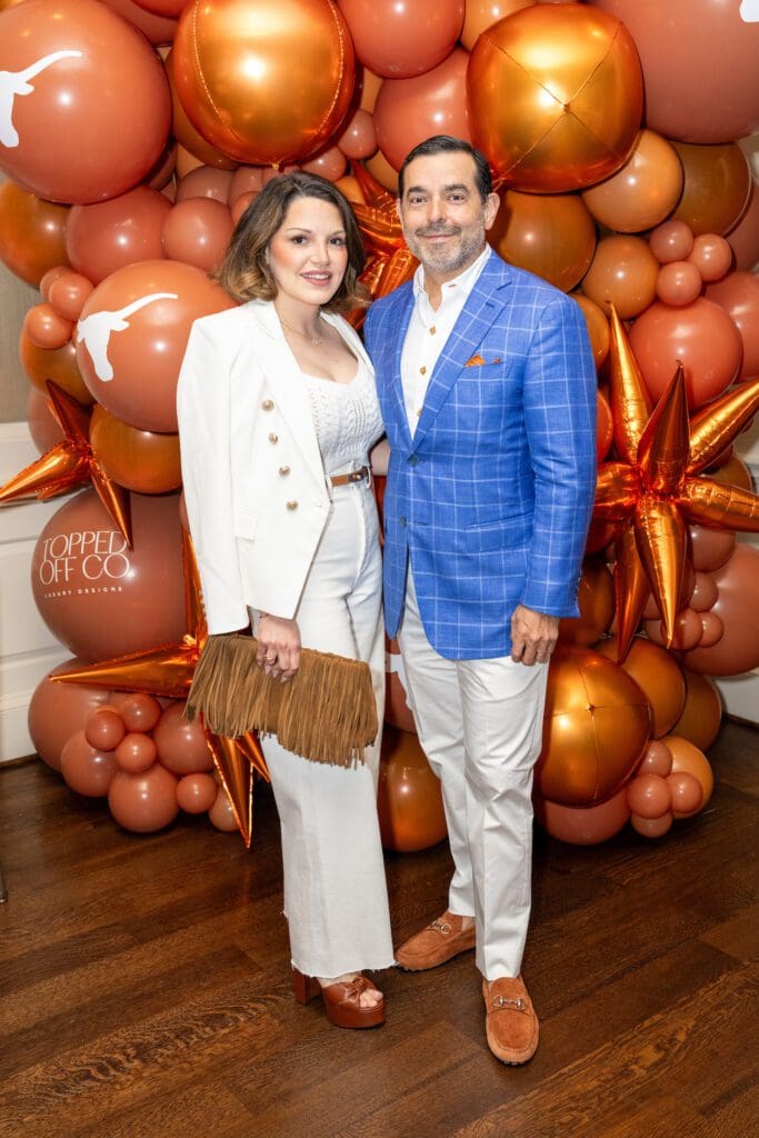 Cris & Brenda Galindo at the Texas Exes scholarship ball (Photo by Jacob Power)