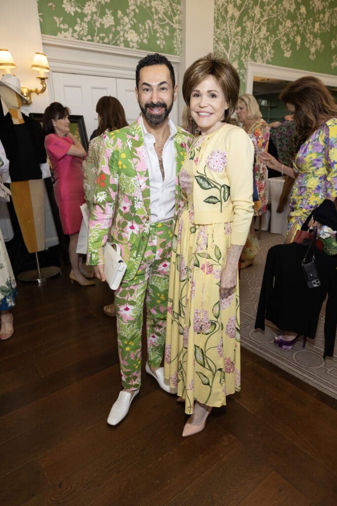 Fady Armanious, Hallie Vanderhider at the Salvation Army Auxiliary Reflections on Style luncheon
