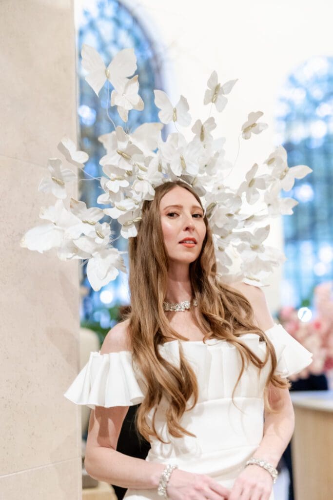 Butterflies were a recurring symbol throughout the celebration. (Photo by Anastasiia Photography)