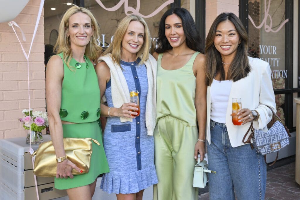 Kat Jones, Tara MacLaren, Jen Kavoussi, Jen Ray at the Blushington River Oaks VIP preview party