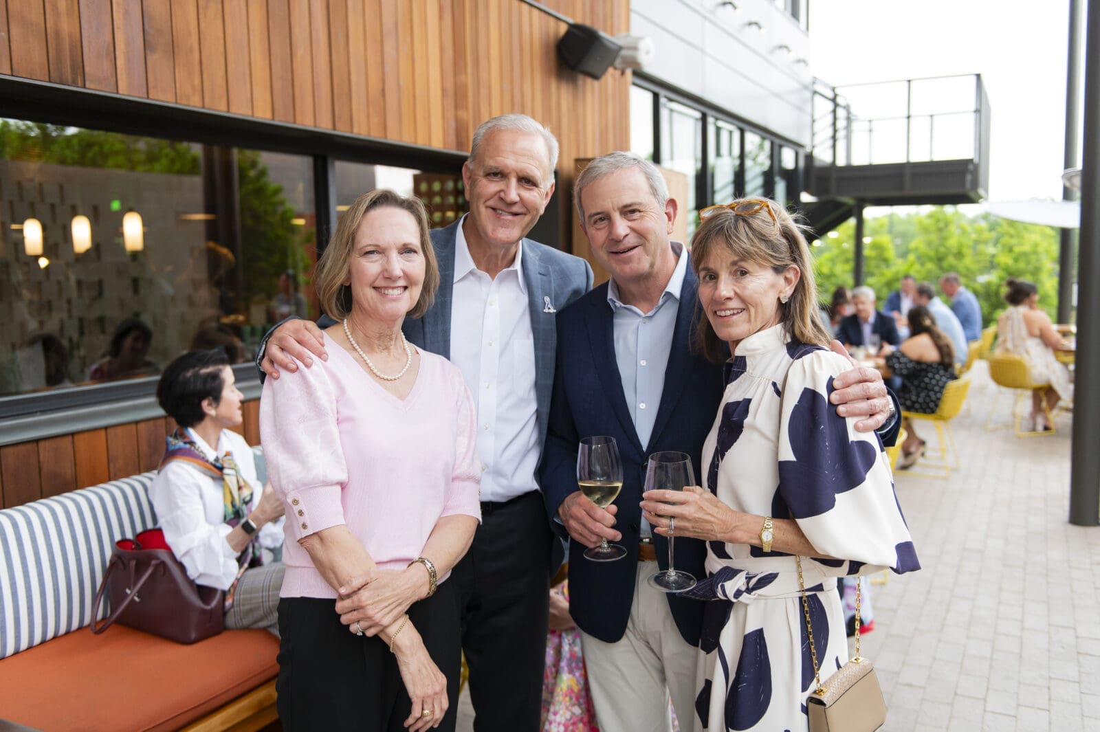 Kelly & Russ McFadden, Mike & Melinda Lafitte (Photo by Tamytha Cameron Photography)