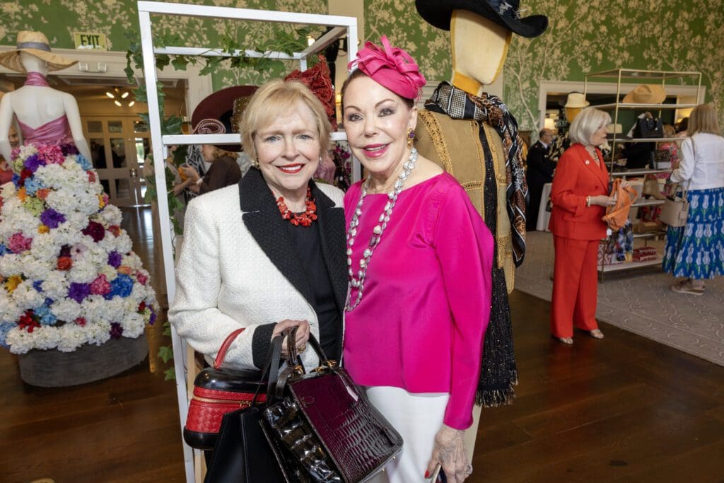 Leila Perrin, Chris Kase at the Salvation Army Auxiliary Reflections on Style luncheon