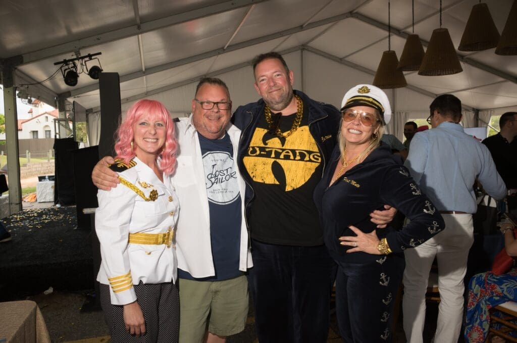 Lindsey Brown, Chris Shepherd, Chuck Ames, Vanessa Ames (Photo by Daniel Ortiz)