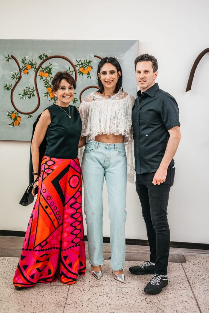 Marlene Sughrue, Nadia Friedman, Jason Friedman (Photo by Chase Hall)