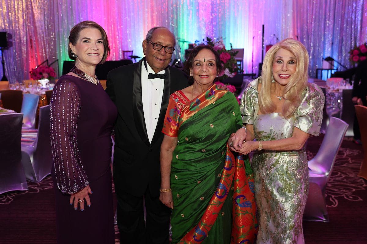 Michelle Bohreer, Nat and Leela Krishnamurthy, and Sherri Zucker – Photo by Priscilla Dickson