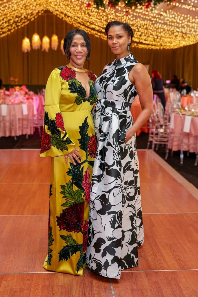 Myrtle Jones, Lashianda Polk at Stages 'Gala at The Gordy' (Photo by Priscilla Dickson)