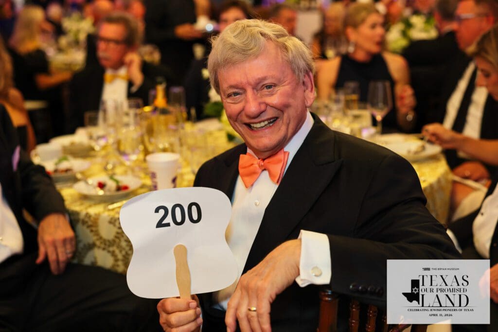Rusty Hardin at The Bryan Museum gala (Photo by Leonoara Benkato))