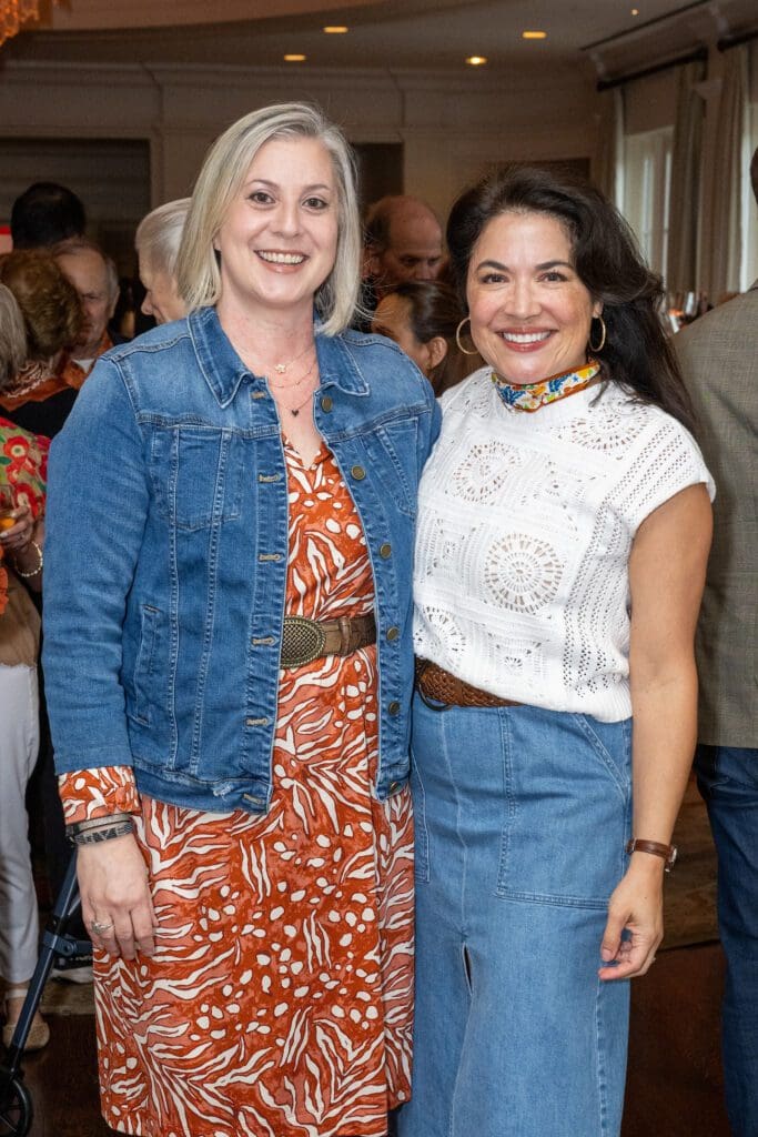 Susan Simon, Laura Dozier at the Texes Exes Longhorn Legacy Scholarship Gala (Photo by Jacob Power)