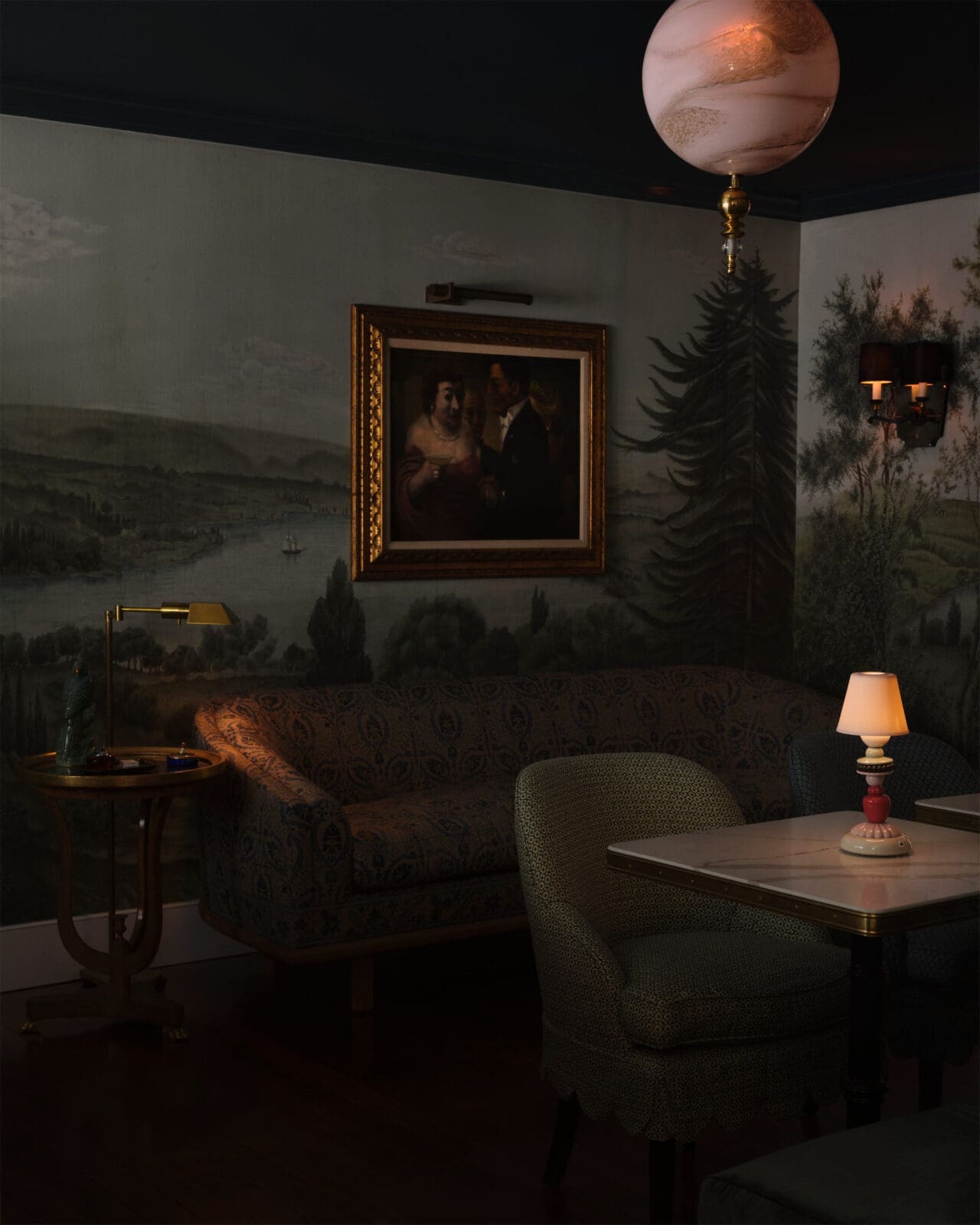 Antique painting from Obsolete, L.A.  (Photo by Douglas Friedman)