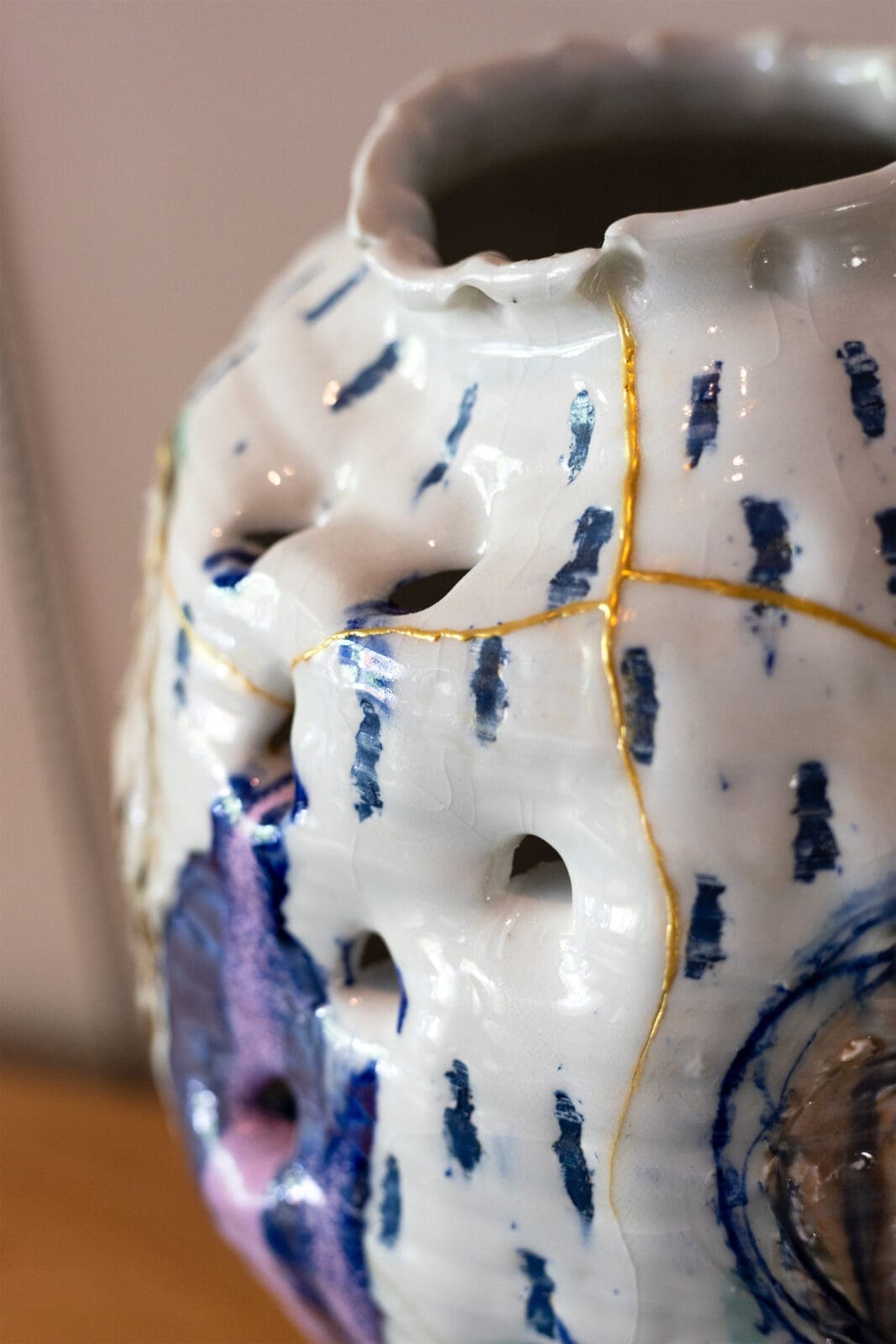 Untitled Lamp 1, 2025, by Jane Yang-D’Haene. Available exclusively at The Future Perfect. (Photo by David Sierra)