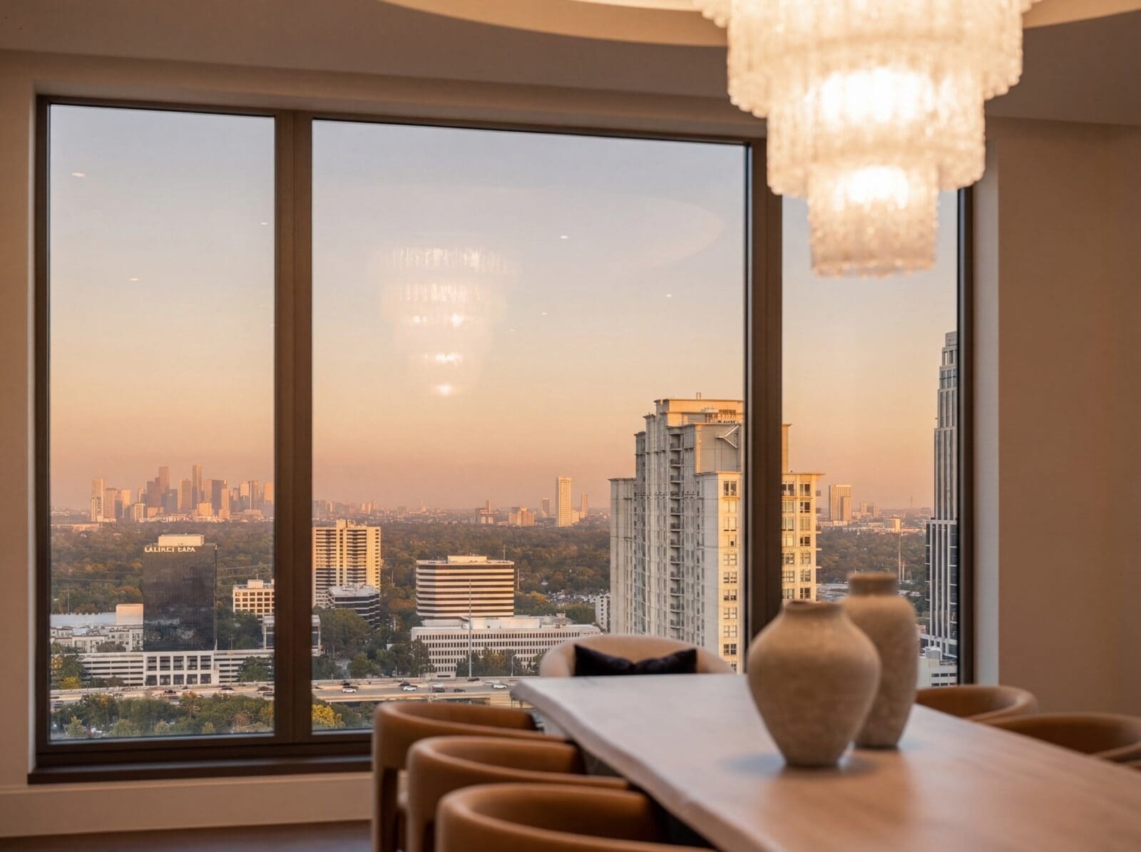  A rooom with a view in the Belfiore penthouse (Photo by Harry Stonhill)