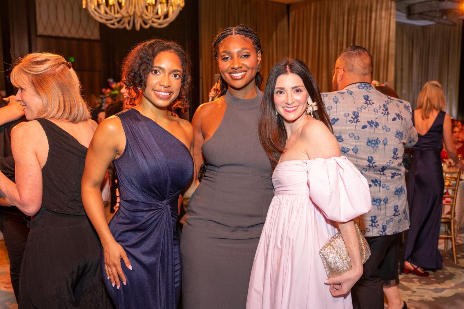 Alley Theatre gala partygoers (Photo by Jacob Power)