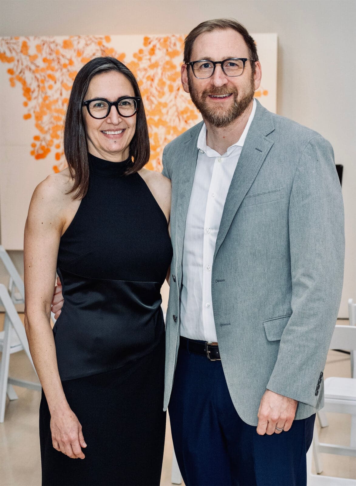 Toni Oplt & Ed Schneider at Musiqa Spring Benefit 2026 (Photo by Jacob Power)