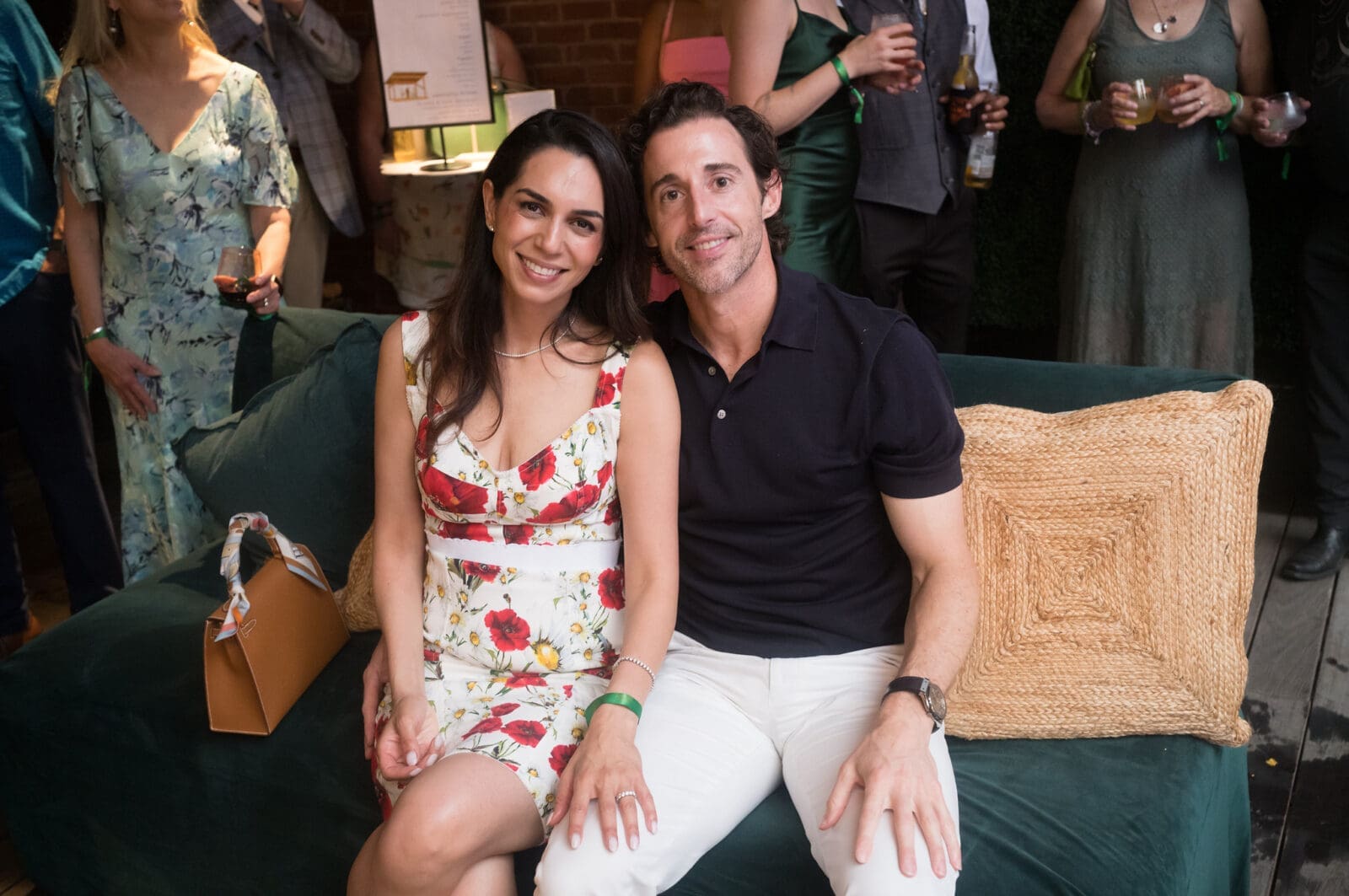 Bahareh & James Flavin at Discovery Green's 'A Night of Discovery' 