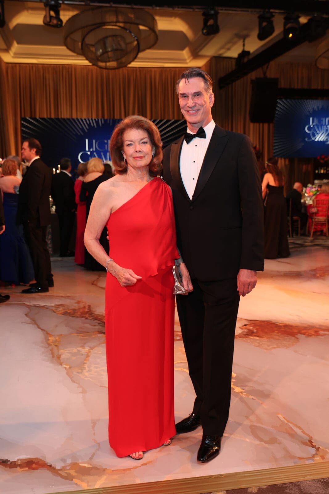 Kathryn Ketelsen, Todd Waite at the Alley Theatre gala (Photo by Priscilla Dickson)