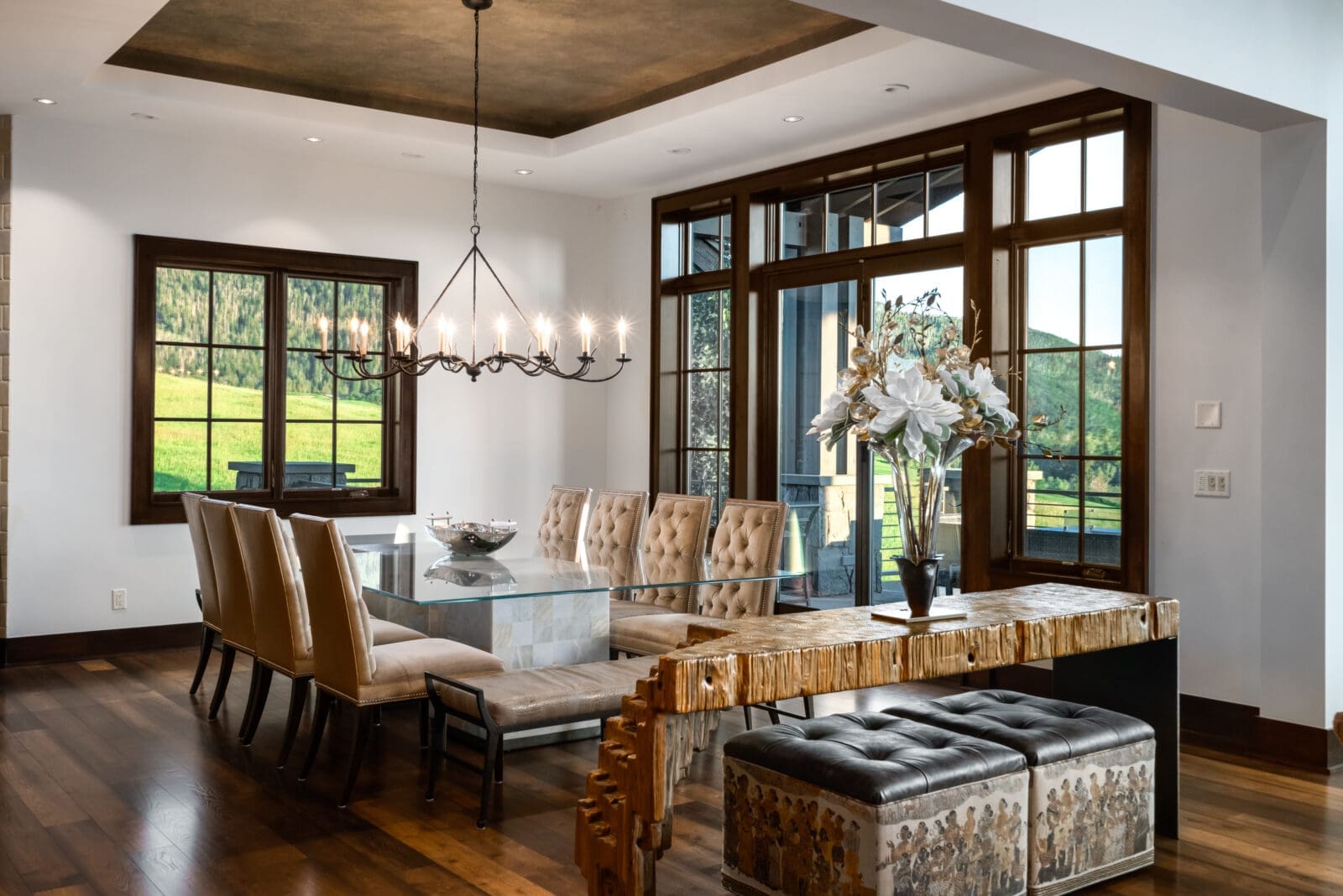 Designer furnishings by B. Pila of Miami are included in the sale of Acanthus.