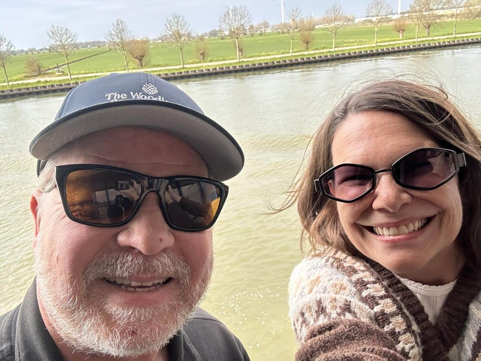 Pat and René Murphy visit the Alsace region during a Turquoise Wine Bar trip. According to René, some of the best white wines in the world come from this area. (Photo courtesy of René Murphy)