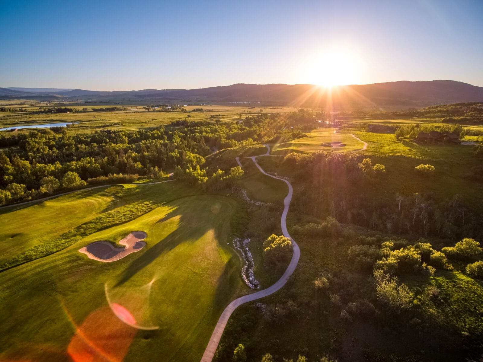 Catamount Ranch & Club is a Tom Weiskopf-designed course and the only private golf club in the region.