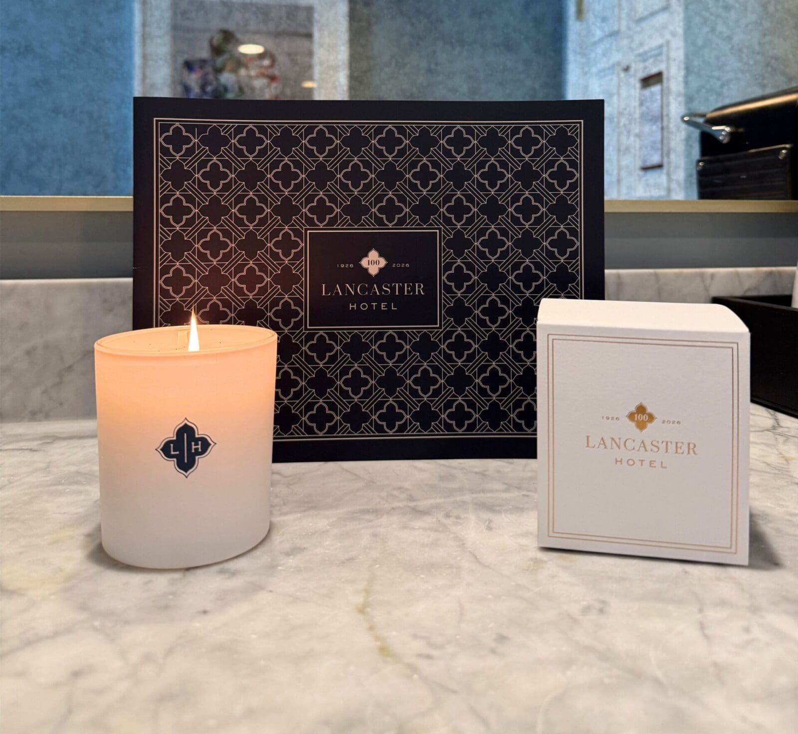 The Lancaster is offering a Centennial Package that includes a custom Lancaster candle infused with the hotel’s signature scent, which gently fragrances its halls and suites, along with a beautifully designed booklet chronicling its rich history.
