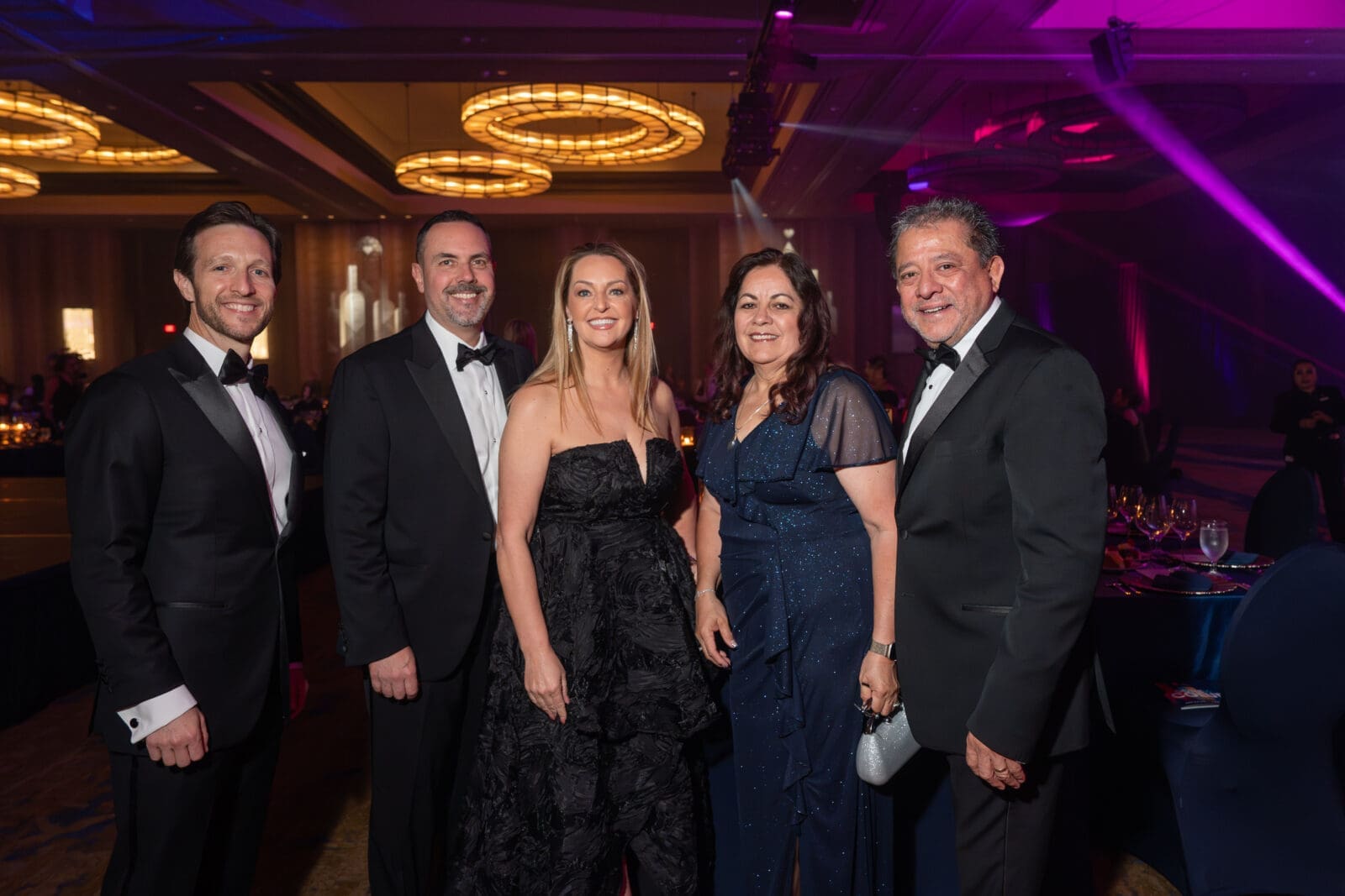 Chris Clark, Sam and Kristina Mudro, Mary and Michael Nunez. (Photo by See Pink, Inc)
