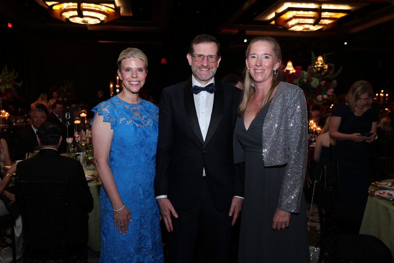 Claudia Kreisle, Neil Hansen, Dr. Michelle McNutt at the Memorial Hermann 'Signed, Sealed, Delivered' gala (Photo by Priscilla Dickson)