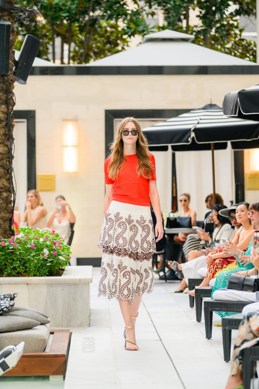 Christy Lynn High Summer 2026 fashions on display at the Post Oak Hotel (Photo by Si Vo)