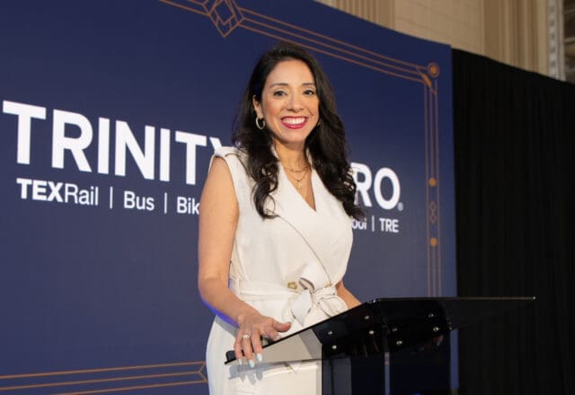 We recently sat down with Anette Soto Landeros at her downtown office to talk about her role and Trinity Metro’s plans to expand public transit in the 10th-largest city in the United States. (Courtesy)
