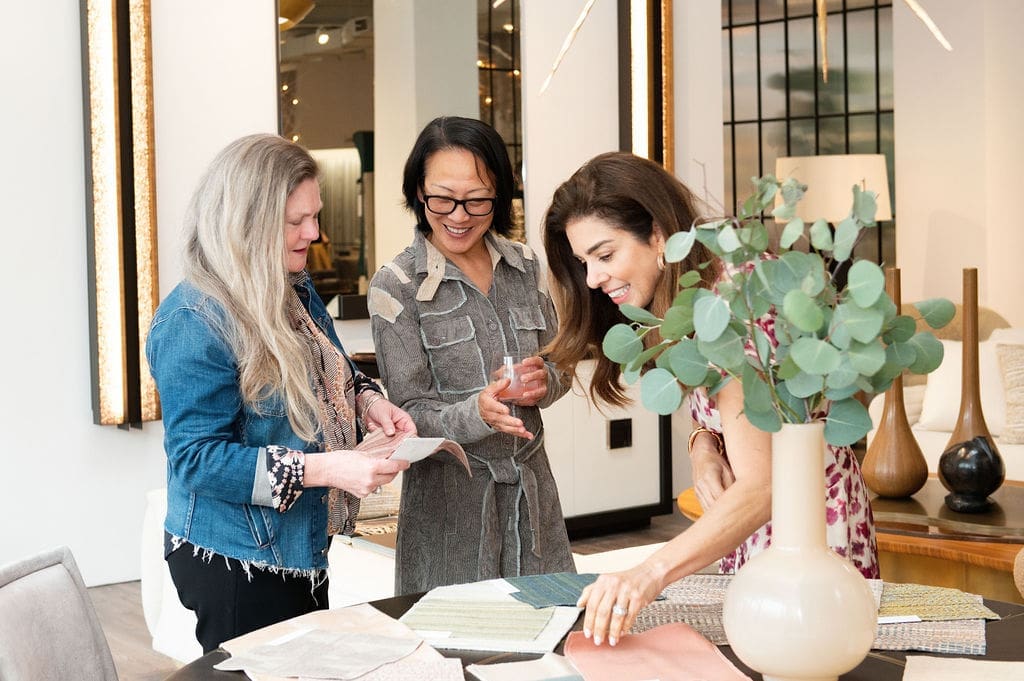 Sandy Hubbard, Tina Syring, Natasha Baradaran (Photo by Tamytha Cameron)