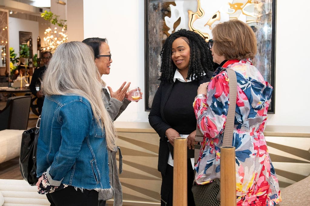 Sandy Hubbard, Tina Syring, Ebony Fulton (Photo by Tamytha Cameron)