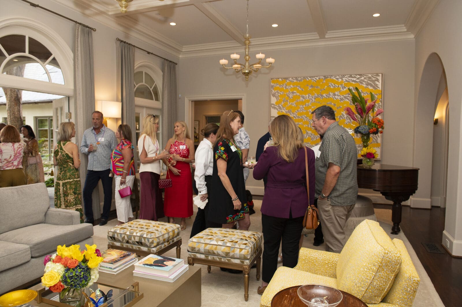 Klyde Warren Park's Spring Fiesta at the Susser's Preston Hollow home.