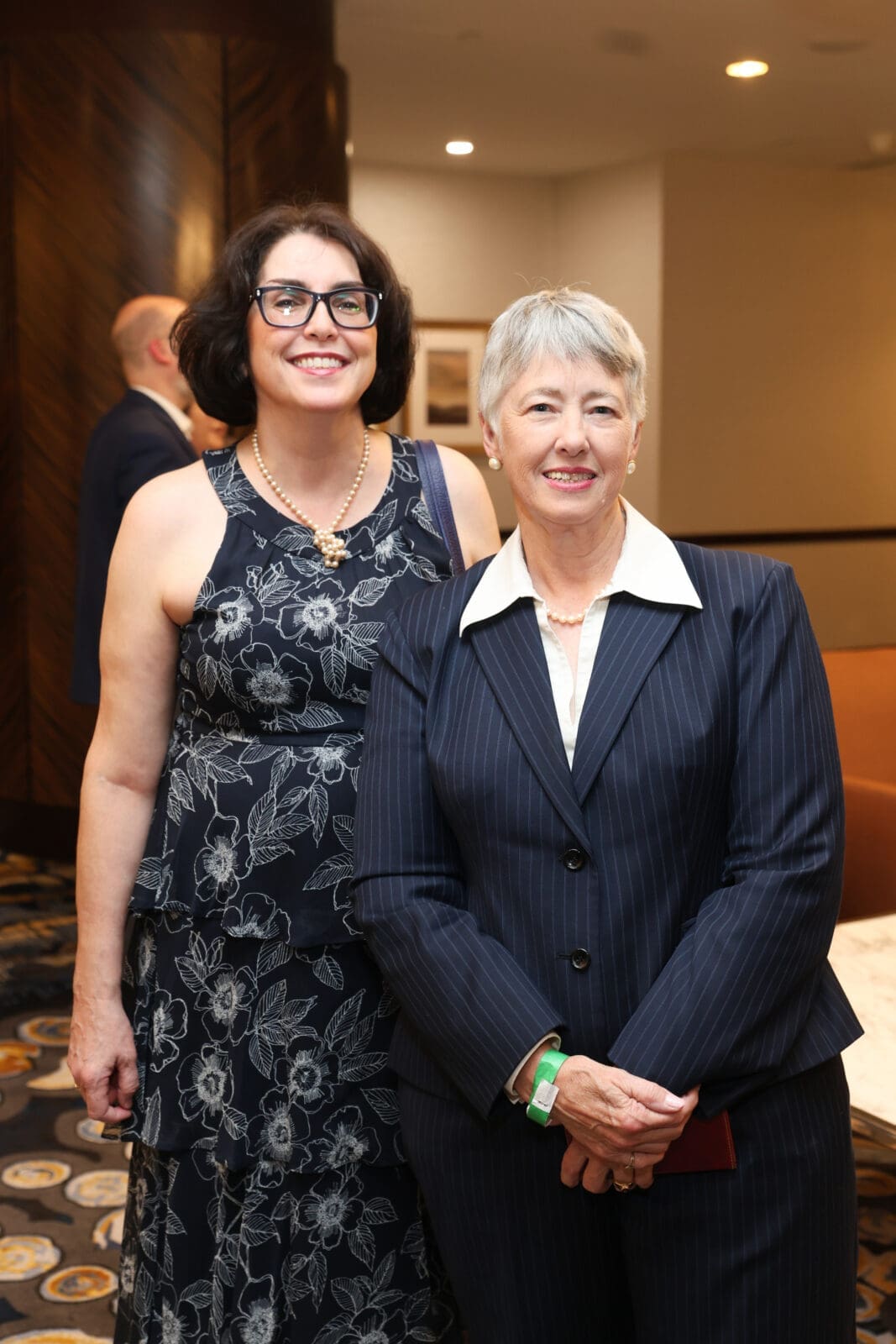 Dr. Dolly Kerin Weisserman, Annise Parker  at the Holocaust Museum Houston  Lyndon Baines Johnson Moral Courage Award Dinner (Photo by Priscilla Dickson)