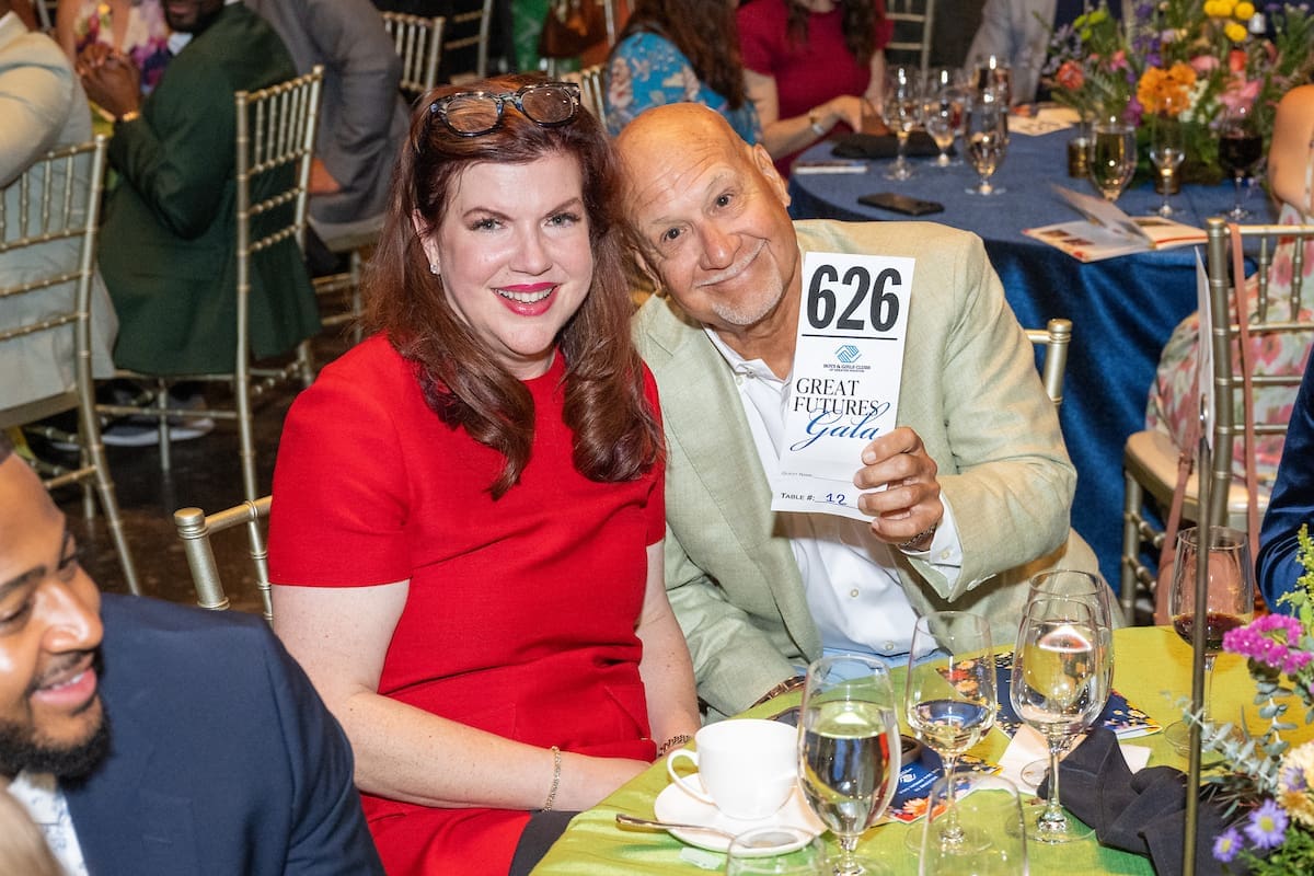 Dr. Gwyn Richardson & Randy Garcia at the Boys & Girls Clubs of Greater Houston 'Great Futures' gala