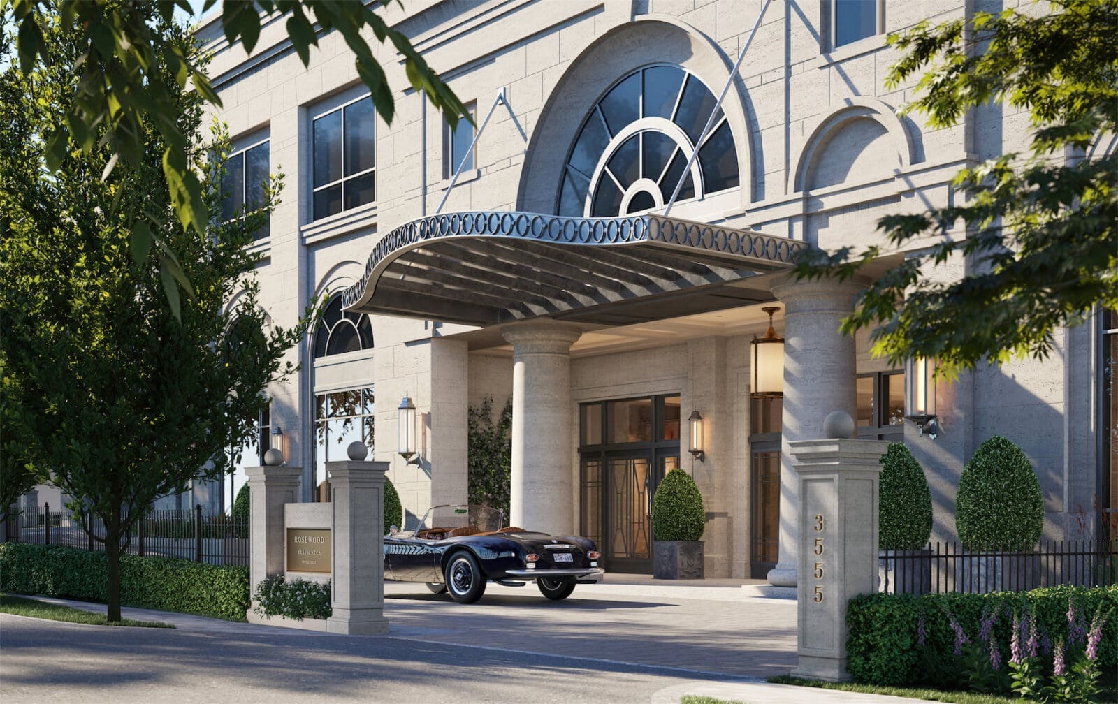 Rosewood Residences Turtle Creek will be the first standalone residential development by Rosewood Hotels & Resorts® in Texas.