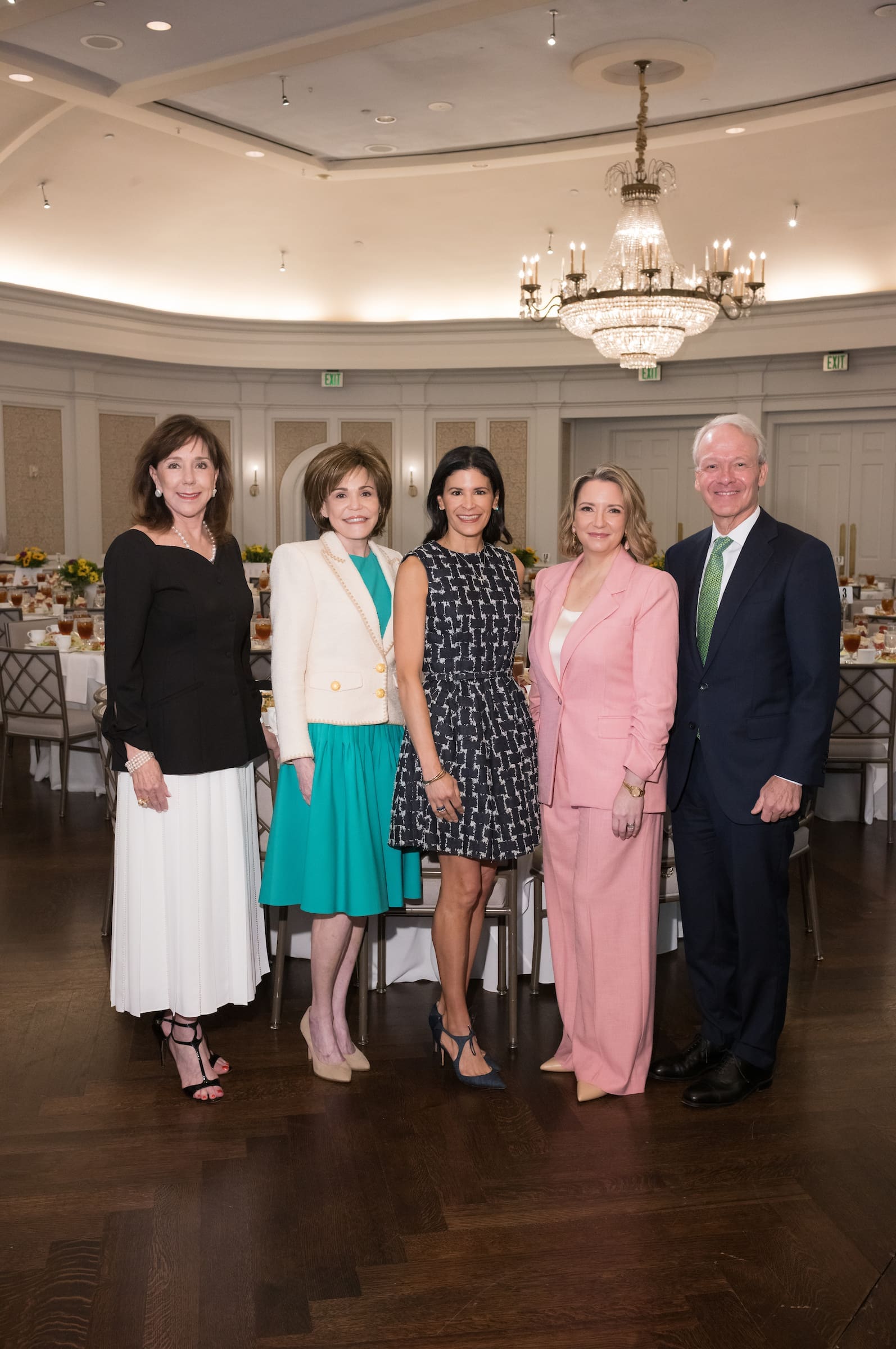 Elizabeth Stein, Hallie Vanderhider, Kristy Bradshaw, Darcie Wells, Dr. Marc Boom photo by Daniel Ortiz