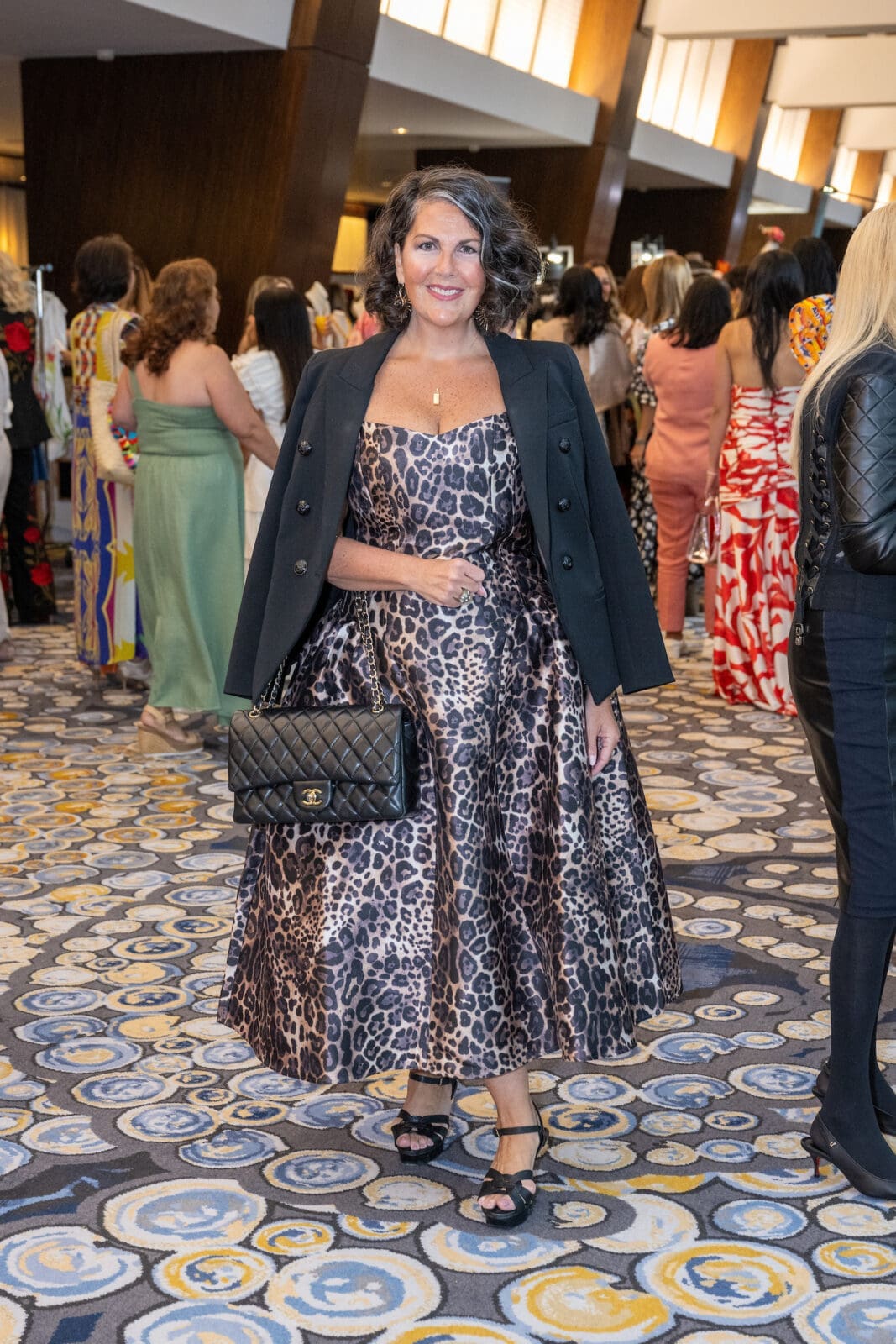 Heidi Turney at the Latin Women's Initiative 'Viva la Moda' event (Photo by Jacob Power)