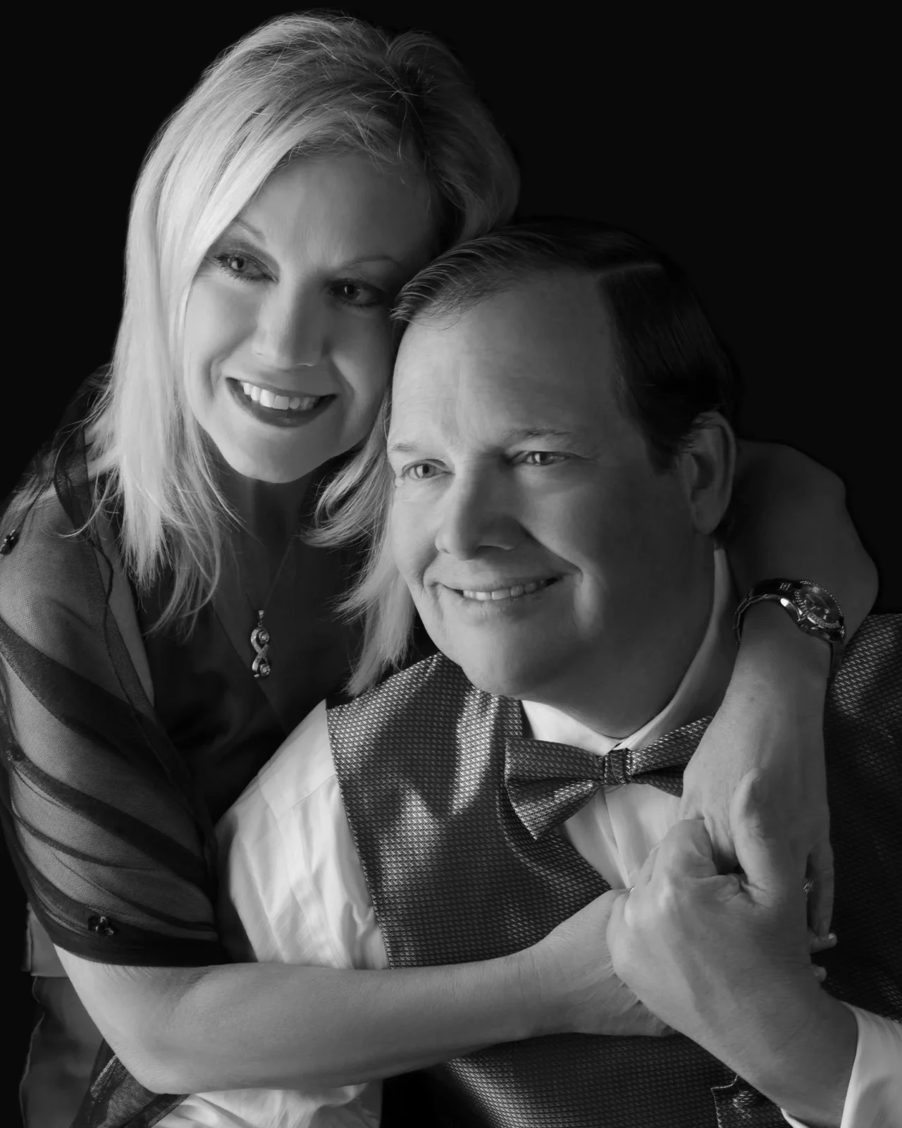 Larry and Karen Cress, owners of Wild Stallion Vineyards. (Photo courtesy Wild Stallion Vineyards)