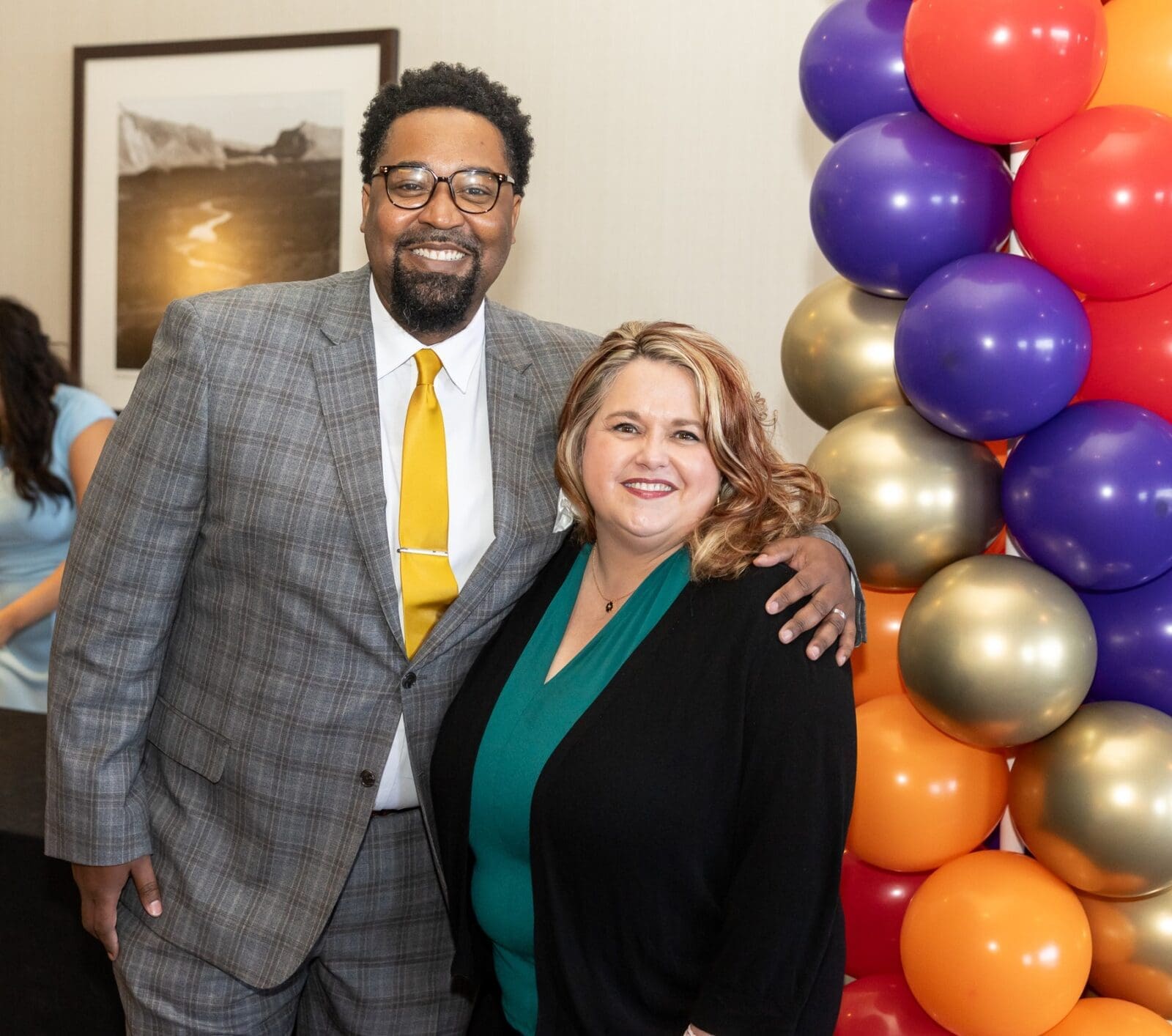 Jamall Sanders, Tiffany Beaudine (Photo by Thomas Garza and Rob Wythe/Wythe Portrait Studio)