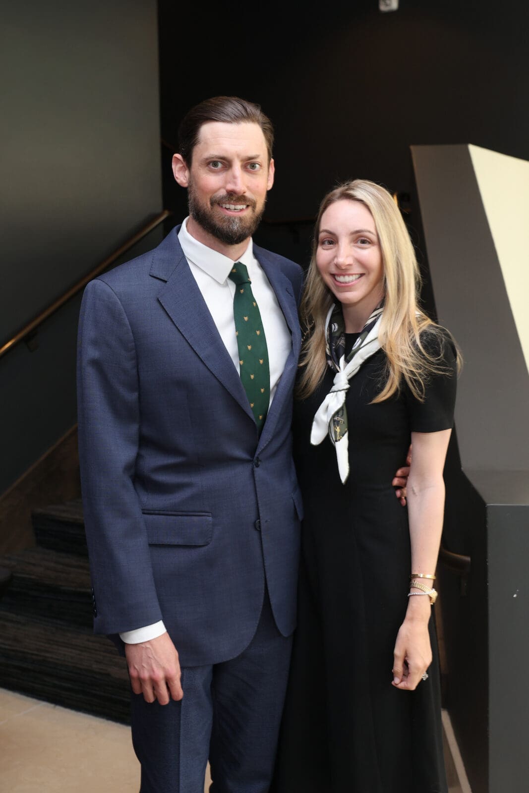 Jeffrey & Alexandra Butt at 'A Celebration of Reading '(Photo by Priscilla Dickson) 