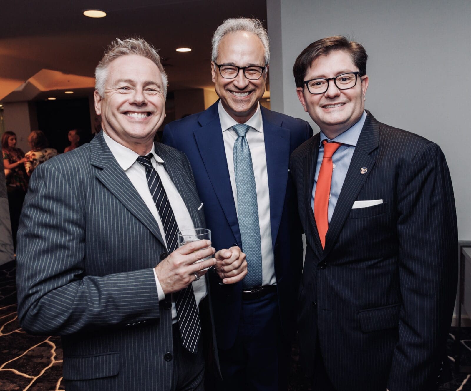 Kai Hennig, Adel Chaouch, Marty McVey at DACAMERA 2026 Gala: Music Salons and Jazz Supper Club