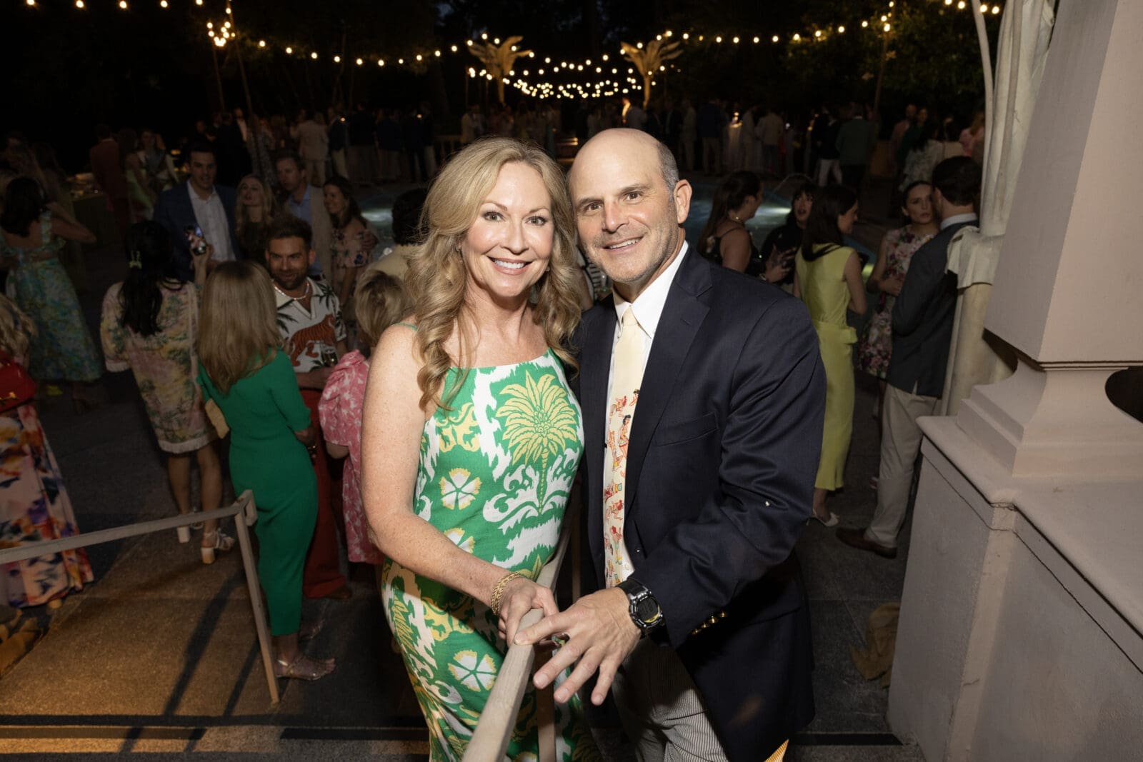Karen Granato & Craig Ribbeck at the Rienzi Spring Party (Photo by Jenny Antill)