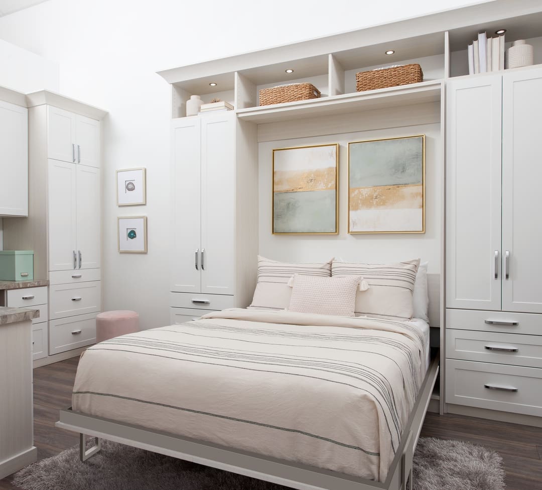Even a Murphy bed brings a whole new world of design and function. 