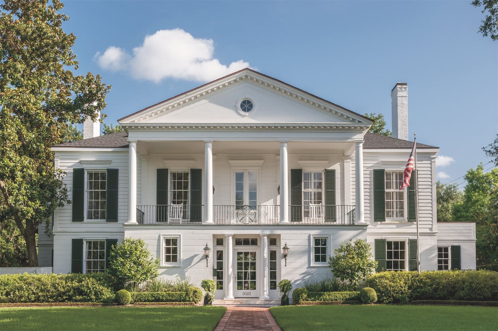 Mr. and Mrs. John P. Bullington House, River Oaks, Houston, 1936, Birdsall P. Briscoe (Photo by Paul Hester)