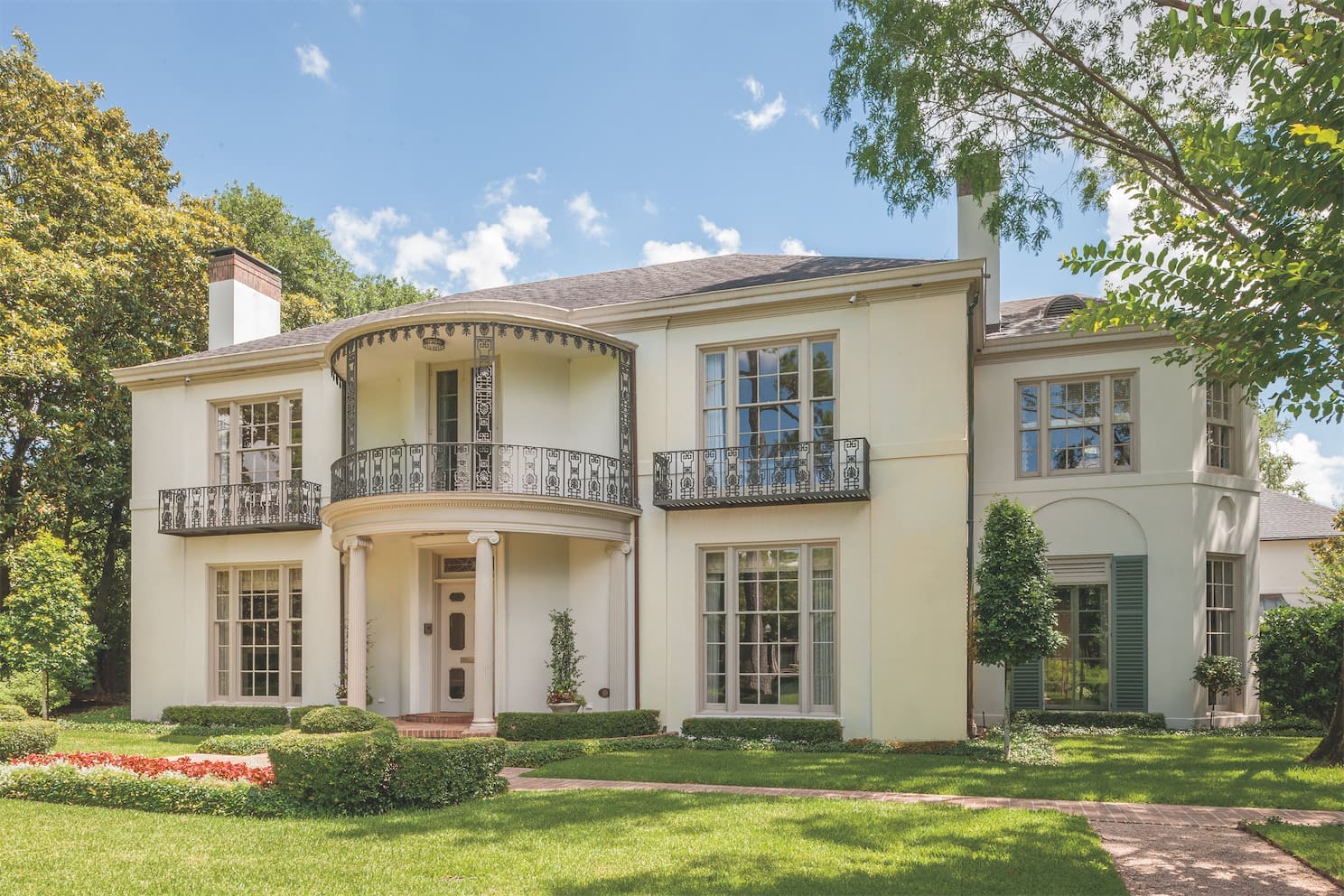 Mr. and Mrs. Dillon Anderson House, River Oaks, Houston, 1938, Birdsall P. Briscoe (Photo by Paul Hester)