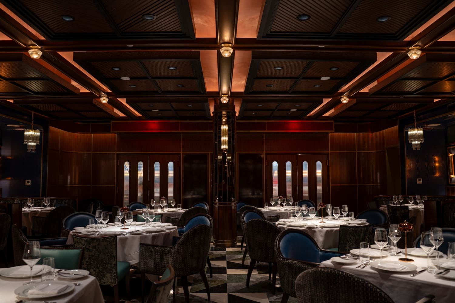 Designed by Rockwell Group, the space "reflects both Palladino’s New York roots and his deep ties to Dallas." (Courtesy)