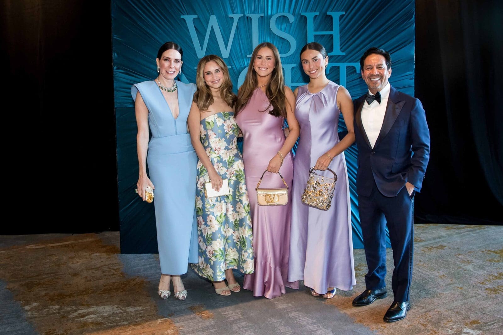 Patricia Finn Martillo, Natalie Martillo, Sophia Martillo, Lily Martillo, John Martillo (Photo by Kelly Alexander)