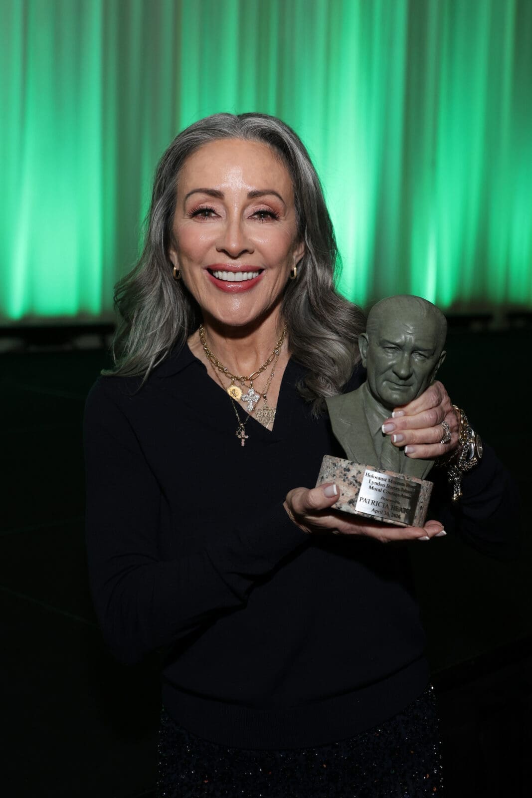 Honoree Patricia Heaton  at the Holocaust Museum Houston  Lyndon Baines Johnson Moral Courage Award Dinner (Photo by Priscilla Dickson)
